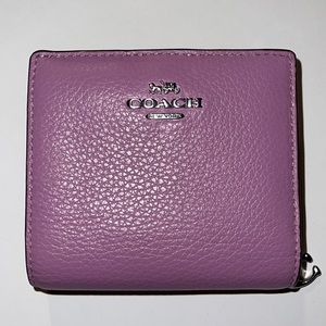 Purple Coach Wallet